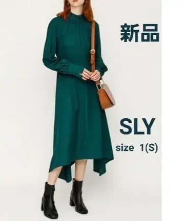 SLY 다크 그린 원피스 size 1(S) 새상품