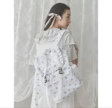 메리제니 flower 프릴 백팩