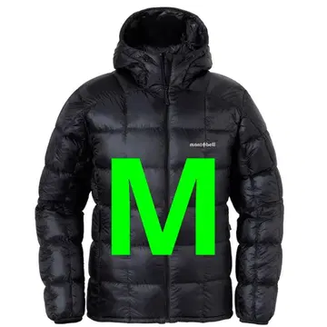 몽벨 스페리오 다운 후드티 Men's 블랙 M