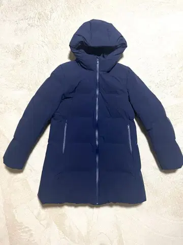 유니클로 심리스 다운 여성용 X L 네이비