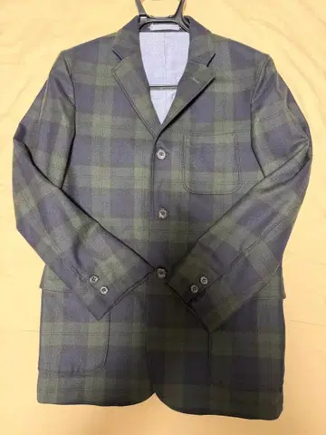 BEAMS 테일러드 자켓 블랙워치