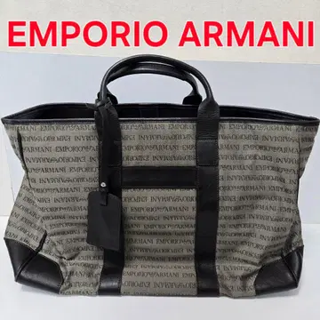 EMPORIO ARMANI 토트백 그레이/브라운