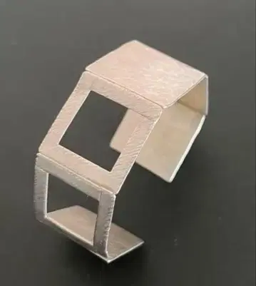 [ 새상품급 ] a.depeche 실버 팔찌 뱅글