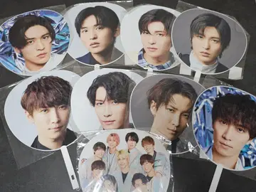 메메와 숏삐 부채 세트