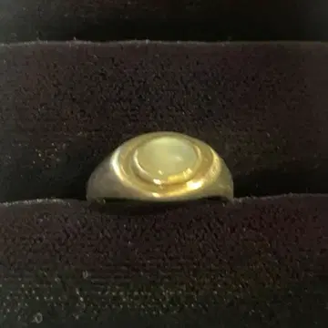 실버 반지 문스톤