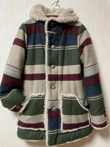 진 나쏘스 후드 부착 보아 자켓