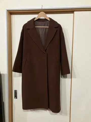 부기우기 boogie-woogie 울 코트 브라운