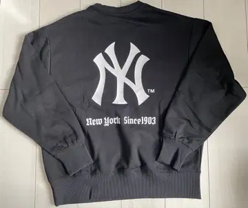 새상품 M 사이즈 MLB 양키스 속기모 트레이닝복 1 블랙