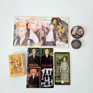 도쿄 리벤저스 캔뱃지 카드 트럼프