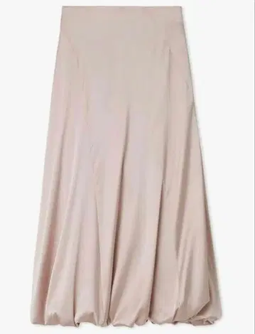 미사용 새상품 FRAY I.D 새틴 벌룬 스커트