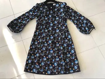 긴자 매기 Super Beauty 플라워 무늬 원피스 40