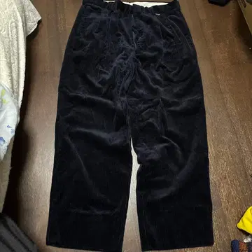 ELLE HOMME 코듀로이 팬츠 블랙 85