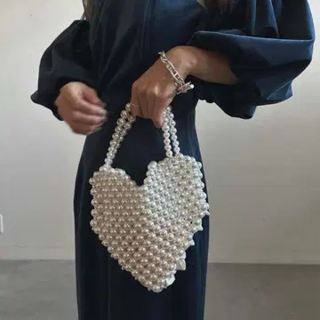 HEART LADY PEARL BAG 2WAY