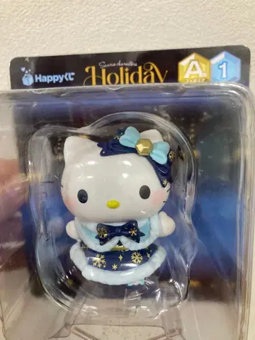 산리오 홀리데이 복권 A상 키티 피규어