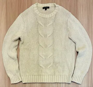 BANANA REPUBLIC 바나나리퍼블릭 케이블 니트 아이보리