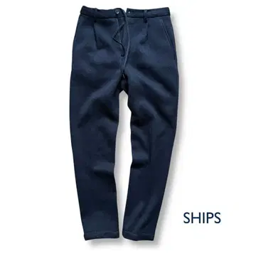 SHIPS/헤링본/스트레치 코드 팬츠