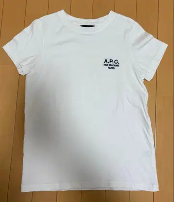 A.P.C. 화이트 반팔 셔츠