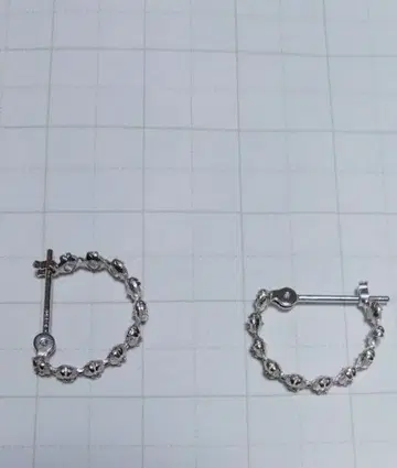 K14WG 후프 귀걸이