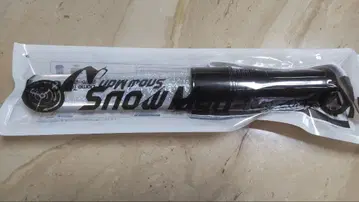 스노우 응원봉 투명/블랙