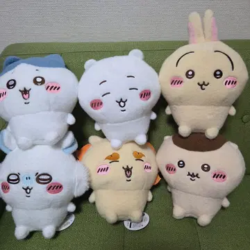 선착순 치이카와 시이푸와 봉제 인형 6점 세트