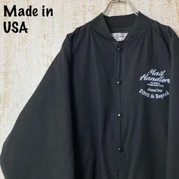 USA 00s 유니온 워크 바시티 자켓 XL 블랙 미국 빈티지 의류