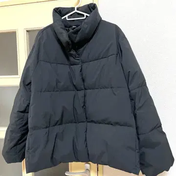 다운 자켓 블랙