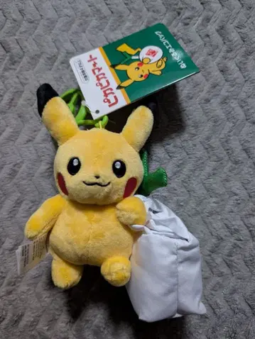 봉제 인형 에코백 피카피카마트 피카츄 포켓몬 센터