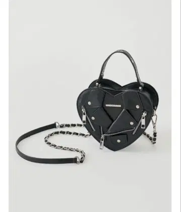 darich 라이더스 라이크 하트 미니백 숄더백 블랙