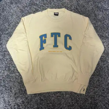 새상품급 FTC 맨투맨 L 크루넥 크림