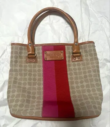 케이트 스페이드 토트백 베이지 핑크