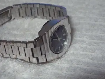 라도 가동 네이비 다이얼 여성용 수동 와인딩 워치