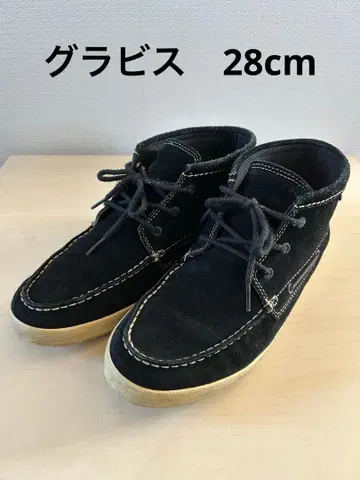 그래비스 스웨이드 모카신 처카 스니커즈 28cm