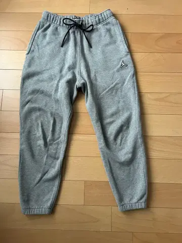 그레이 조거 팬츠 사인 자수 포함 M