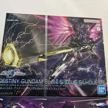HG 1/144 데스티니 건담 SpecII & 제우스 실루엣