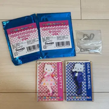 산리오 캐릭터 페스티벌 라이브 캐릭터 아크릴 블록 키티 다니엘