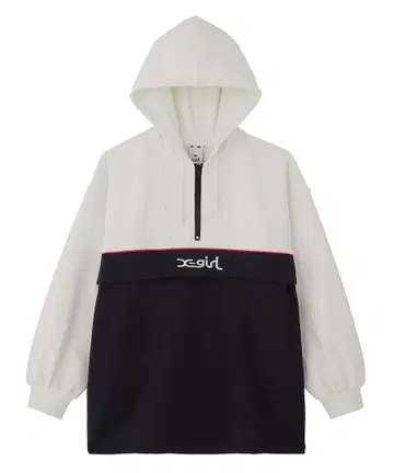 [ 새상품 ] 엑스걸 아노락 후드티 원피스 맨투맨 집업