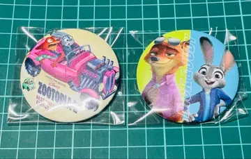 주토피아 2 가죽풍 캔뱃지 시크릿