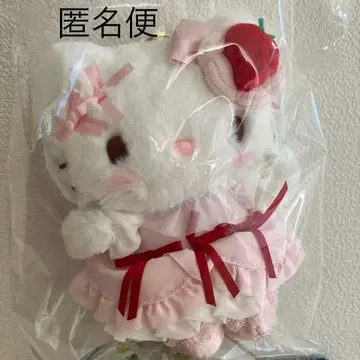 헬로키티 마스코트 딸기 휘핑 미니 선물 포함