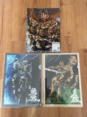 GARO 클리어 파일 세트 20주년 기념전 마계록 회장 한정 판매 외