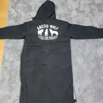 벤치 코트 나스 동물 왕국 오리지널 인터넷 한정품 남성용 S 블랙