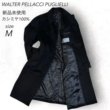 미사용 새상품 캐시미어 100% 체스터 코트 월터 페라치 푸글리에리
