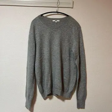 UNIQLO 캐시미어 크루넥 스웨터 (긴팔) XL 사이즈