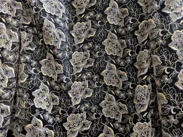 꽃무늬 자수 레이스 소재 세레모니 드레스