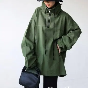 하프 지퍼 풀오버