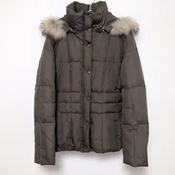 [ 새상품급 ] Le souk 다크 브라운 다운 자켓 캐주얼 36