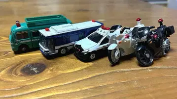 토미카 경찰 차량 5대 세트