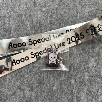 Aooo 회장 한정판 가챠 Yankee 아크릴 키체인 은색 테이프
