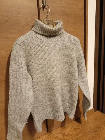 UNIVERSAL LANGUAGE 알파카 혼방 터틀넥 니트 M