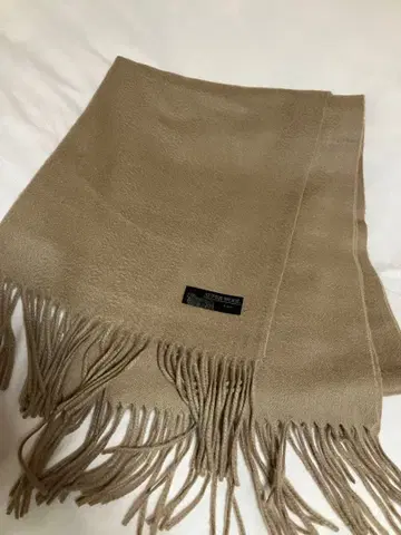 카멜 스카프 울 100