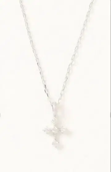 con affetto K10 다이아 크로스 목걸이